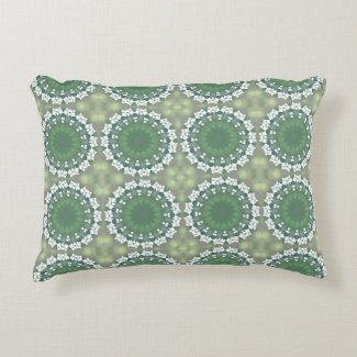 Abstract Art Spring Green Floral Modern Pattern 