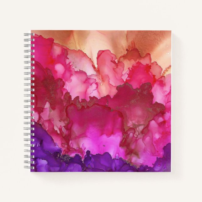 Abstract Art Square Notebook / Journal (Front)