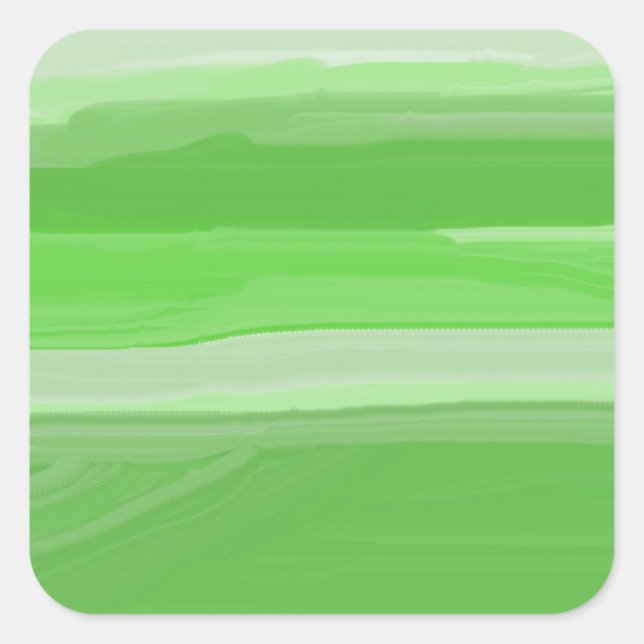 abstract art square sticker (Front)