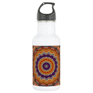 ABSTRACT ART STAINLESS STEEL WATER BOTTLE