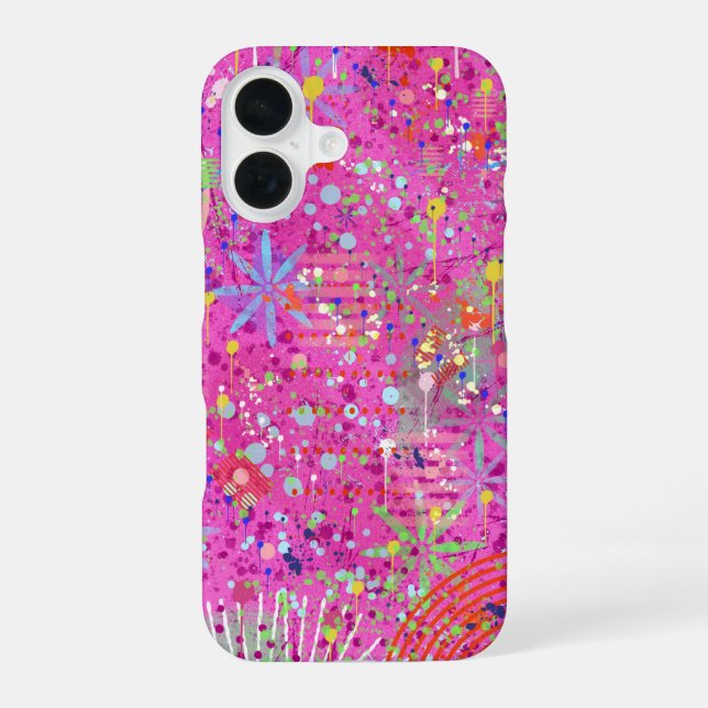 Abstract Art: Summertime Dreams iPhone Case (Back)