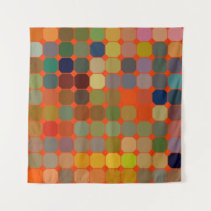 Abstract art texture. Colorful texture. Modern art Tapestry