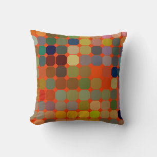 Abstract art texture. Colorful texture. Modern art Throw Pillow