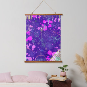 Abstract Art: the Creative Mind Hanging Tapestry