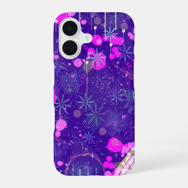 Abstract Art: the Creative Mind iPhone Case (Back)