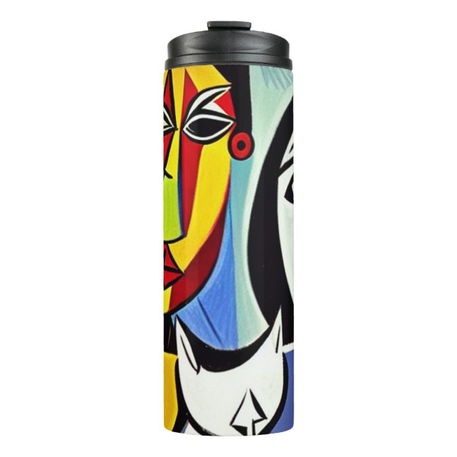 Abstract Art Thermal Tumbler (Front)