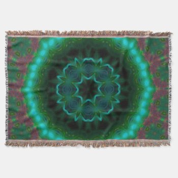 Abstract Art Throw Blanket by usadesignstore at Zazzle