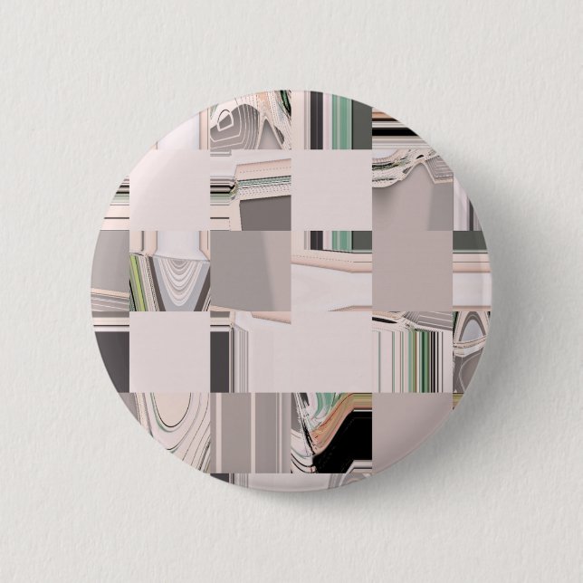 Abstract Art Tiled Pinback Button (Front)