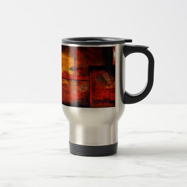Abstract Art Travel Mug (Right)