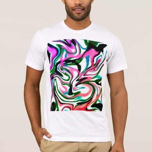  Abstract Art Trendy BellaCanvas Jersey T T_Shirt