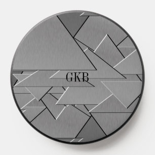 Abstract Art Triangles Phone Grips & PopSockets