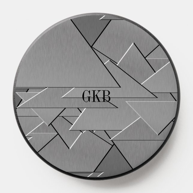 Abstract Art Triangles Phone Grips & PopSockets (Popsocket)