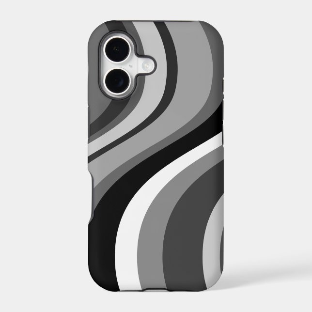 abstract art v20 iphone case (Back)