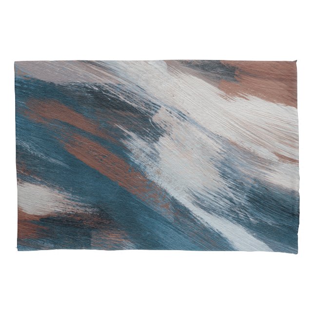 Abstract Art: Versatile Brush Strokes. Pillow Case (Front)