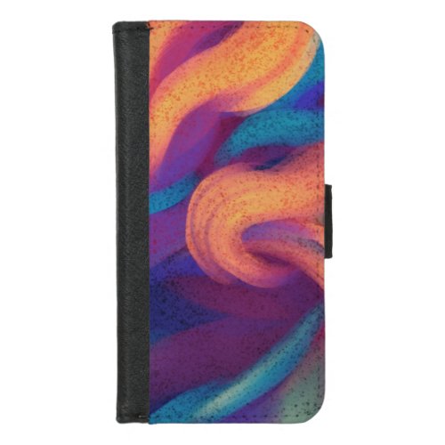 Abstract Art Wallet Case