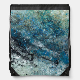 Abstract Art - Weightlessness Drawstring Bag