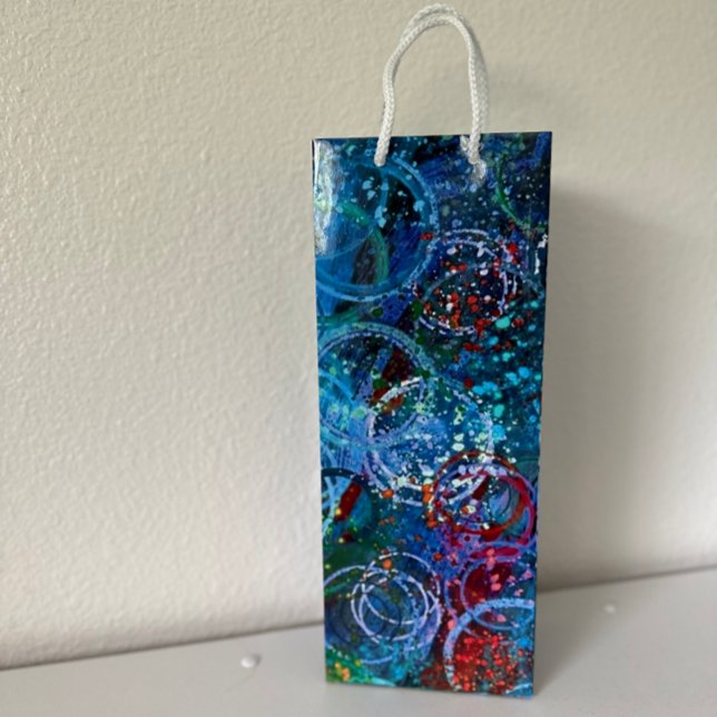  Abstract Art Wine Gift Bag (Creator Uploaded)