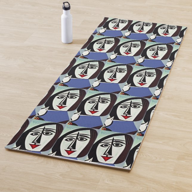 Abstract Art Yoga Mat (In Situ)