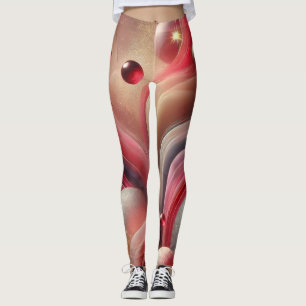 Abstract Artistic Leggings - Stylish & Unique