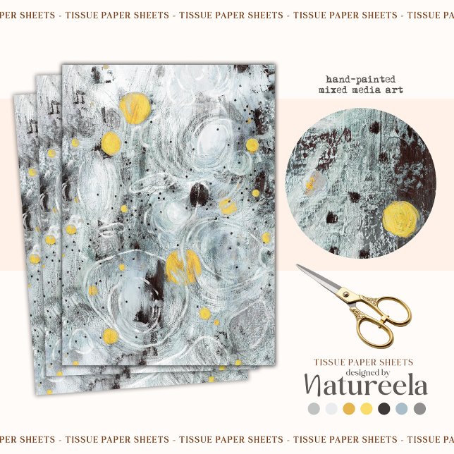 Abstract Artistic Texture Design Tissue Paper (Creator Uploaded)