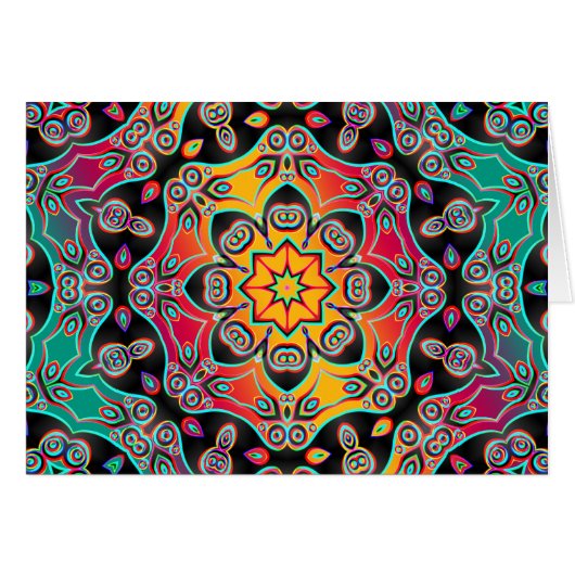Abstract ARTs - Kaleidoscope 16 Cards (Front Horizontal)