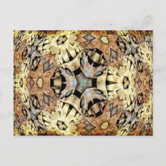 Abstract ARTs - Kaleidoscope pattern 08 Postcard