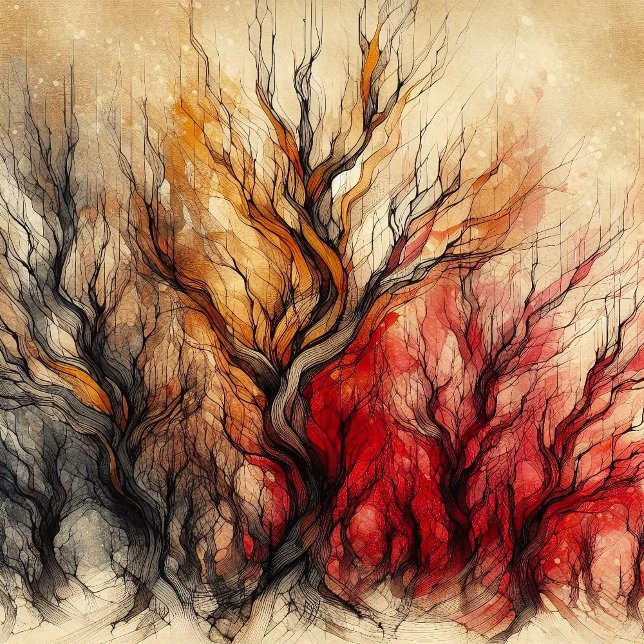 Abstract Artwork 15 - 12' x 9' Indoor Area Rug (Creator Uploaded)