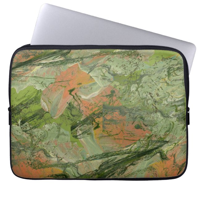 Abstract Artwork by Danita Dawson Laptop Sleeve (Front)
