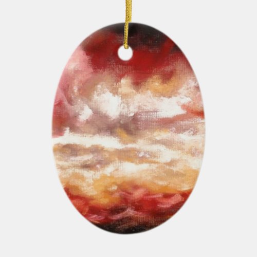 Abstract Artwork Ceramic Ornament