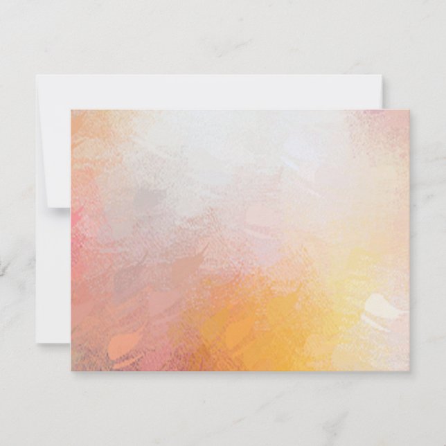 Abstract Artwork Colorful Modern Blank Template (Front)