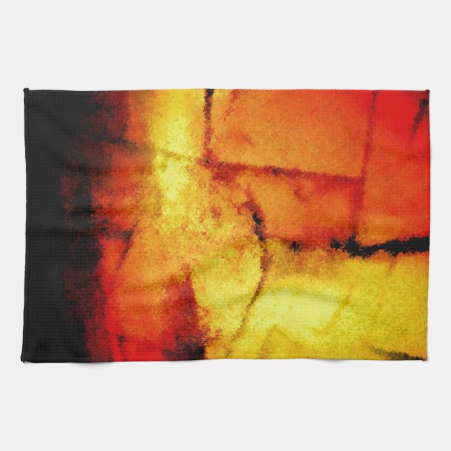 Abstract Artwork Kitchen Towel (Horizontal)