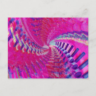 Abstract Artwork Postcard