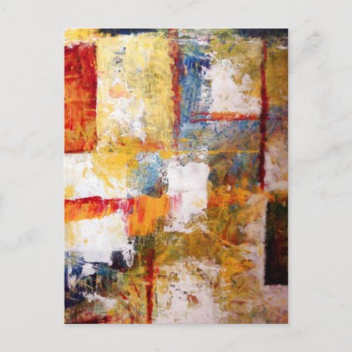 Abstract Artwork Postcard