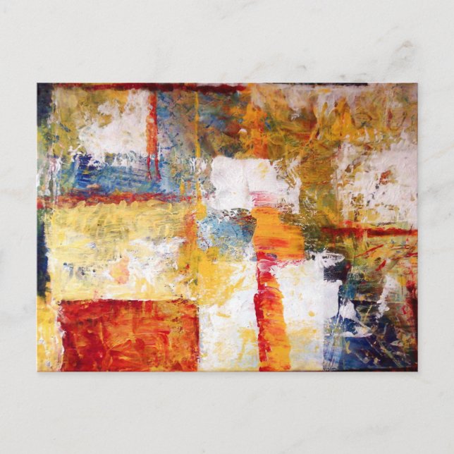 Abstract Artwork Postcard (Front)