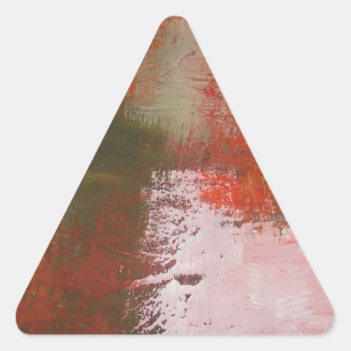 Abstract Artwork Triangle Sticker