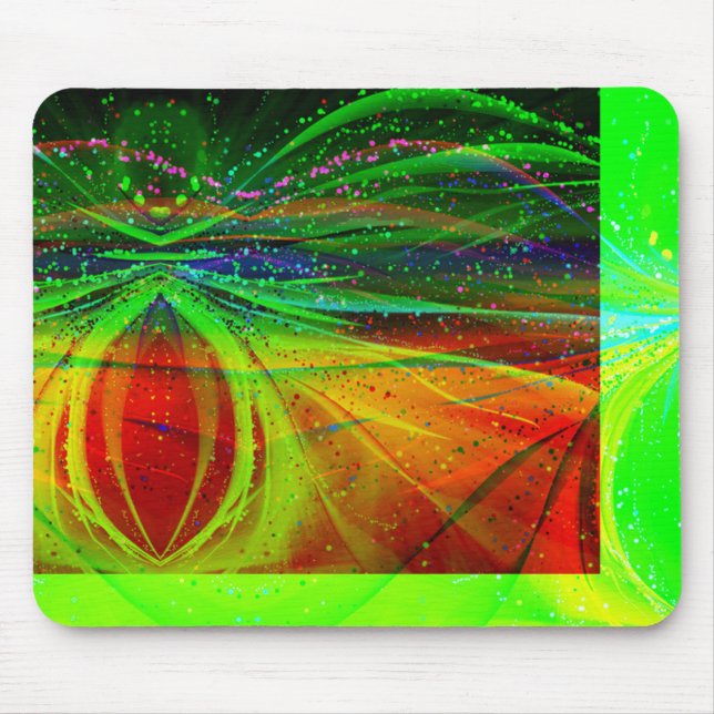 Abstract Astronomical Spider Mouse Pad (Front)