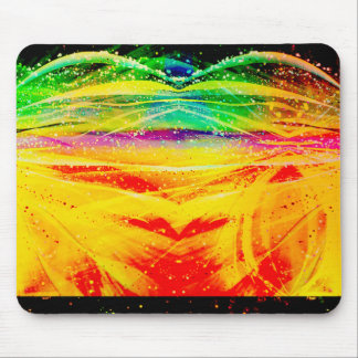 Abstract Astronomical Spider Mouse Pad