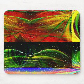 Abstract Astronomical Spider Mouse Pad