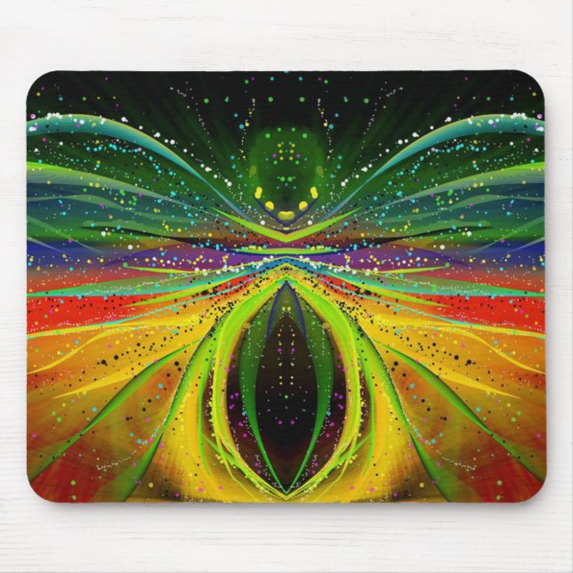 Abstract Astronomical Spider Mouse Pad (Front)