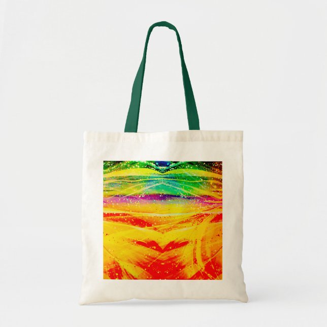 Abstract Astronomical Spider Tote Bag. Bag (Front)