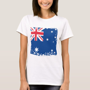 Abstract Australia Flag, Australian Colors T-Shirt