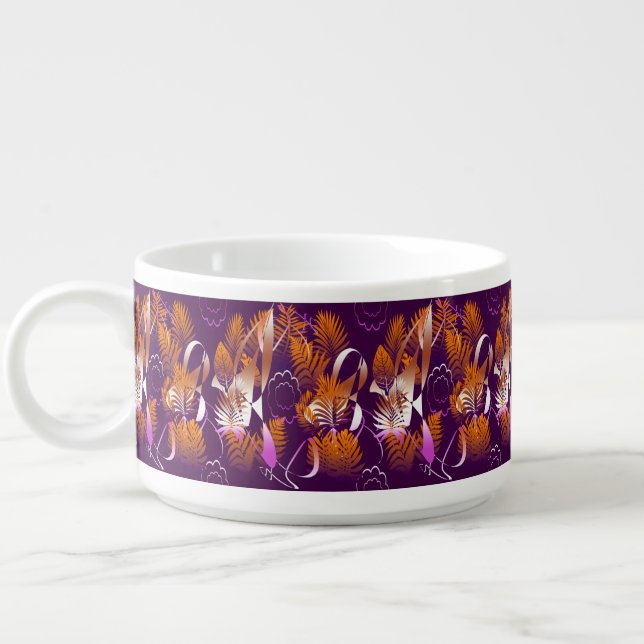 Abstract Autumnal Melancholy Bowl (Right)