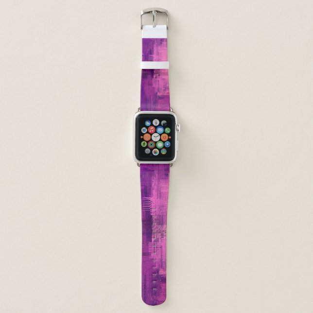 Abstract background. 2d illustration. Digital back Apple Watch Band (Front)