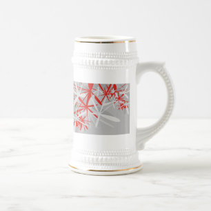 Abstract Background Beer Stein