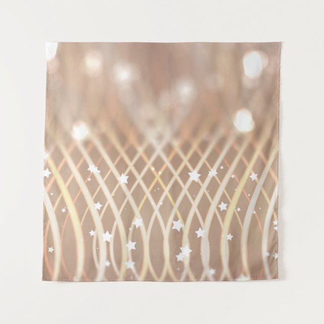 Abstract background. brown background with waves a tapestry (Front)