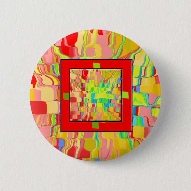 Abstract Background Button (Front)