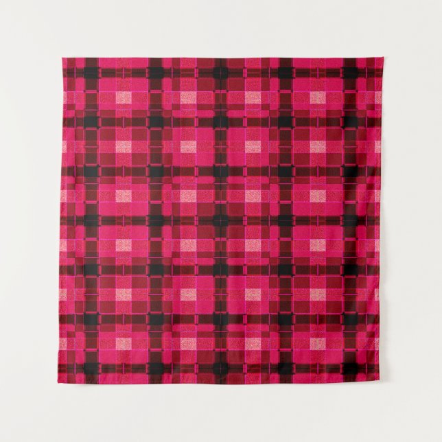 abstract background. colored weave pattern. modern tapestry (Front)