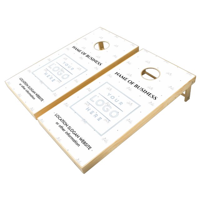 Abstract Background | Contemporary Art | Modern Ar Cornhole Set (Angled)