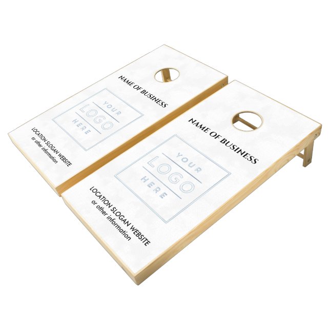 Abstract Background | Contemporary Art | Modern Ar Cornhole Set (Angled)
