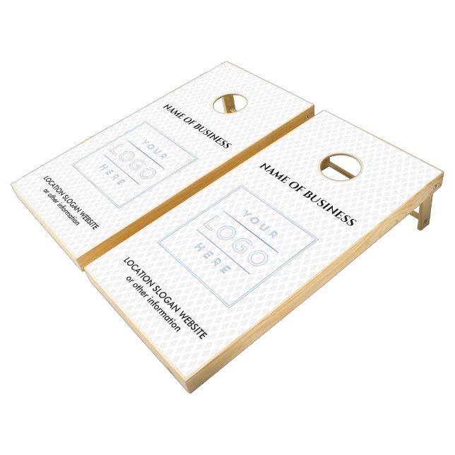 Abstract Background | Contemporary Art | Modern Ar Cornhole Set (Angled)